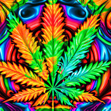 Load image into Gallery viewer, Marijuana Leaf 30*30CM (canvas) Full Round Drill Diamond Painting
