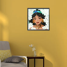 Load image into Gallery viewer, Laughing Jasmine 30*30CM (canvas) Full Round Drill Diamond Painting
