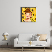 Load image into Gallery viewer, Laughing Anna 30*30CM (canvas) Full Round Drill Diamond Painting
