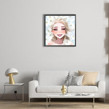 Load image into Gallery viewer, Laughing Elsa 30*30CM (canvas) Full Round Drill Diamond Painting
