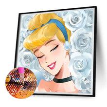 Load image into Gallery viewer, Laughing Cinderella 30*30CM (canvas) Full Round Drill Diamond Painting
