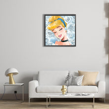 Load image into Gallery viewer, Laughing Cinderella 30*30CM (canvas) Full Round Drill Diamond Painting
