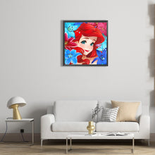 Load image into Gallery viewer, Laughing Ariel 30*30CM (canvas) Full Round Drill Diamond Painting
