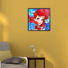 Load image into Gallery viewer, Laughing Ariel 30*30CM (canvas) Full Round Drill Diamond Painting
