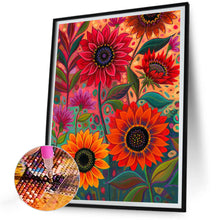 Load image into Gallery viewer, Sunflower 30*40CM (canvas) Full Round Drill Diamond Painting
