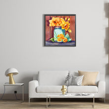 Load image into Gallery viewer, Jar Of Flowers 30*30CM (canvas) Full Round Drill Diamond Painting
