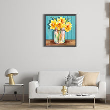 Load image into Gallery viewer, Jar Of Flowers 30*30CM (canvas) Full Round Drill Diamond Painting
