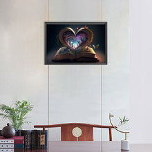 Load image into Gallery viewer, Love Book Tree Of Life 45*30CM (canvas) Full Round Drill Diamond Painting
