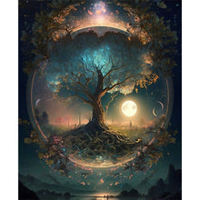 Load image into Gallery viewer, Life Tree 45*55CM (canvas) Full Round Drill Diamond Painting
