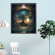 Load image into Gallery viewer, Life Tree 45*55CM (canvas) Full Round Drill Diamond Painting
