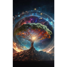 Load image into Gallery viewer, Life Tree 30*50CM (canvas) Full Round Drill Diamond Painting
