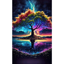 Load image into Gallery viewer, Life Tree 30*50CM (canvas) Full Round Drill Diamond Painting
