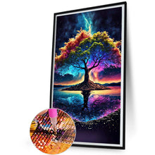 Load image into Gallery viewer, Life Tree 30*50CM (canvas) Full Round Drill Diamond Painting
