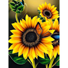 Load image into Gallery viewer, Sunflower 30*40CM (canvas) Full Round Drill Diamond Painting
