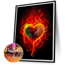 Load image into Gallery viewer, Love Rose 30*40CM (canvas) Full Round Drill Diamond Painting
