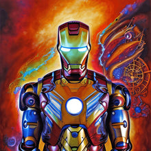 Load image into Gallery viewer, Iron Man Iron Man 30*30CM (canvas) Full Round Drill Diamond Painting
