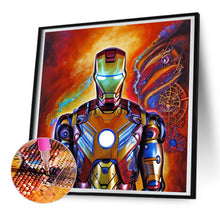 Load image into Gallery viewer, Iron Man Iron Man 30*30CM (canvas) Full Round Drill Diamond Painting
