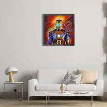 Load image into Gallery viewer, Iron Man Iron Man 30*30CM (canvas) Full Round Drill Diamond Painting
