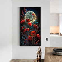 Load image into Gallery viewer, Poppies Under The Moon 40*70CM (canvas) Full Square Drill Diamond Painting
