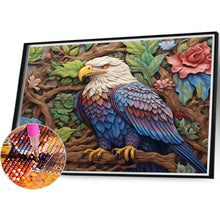 Load image into Gallery viewer, Embossed 3D Eagle 40*35CM (canvas) Full Round Drill Diamond Painting
