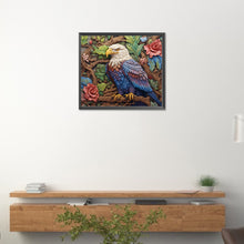 Load image into Gallery viewer, Embossed 3D Eagle 40*35CM (canvas) Full Round Drill Diamond Painting
