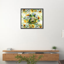 Load image into Gallery viewer, Sunflower Frog 40*35CM (canvas) Full Round Drill Diamond Painting
