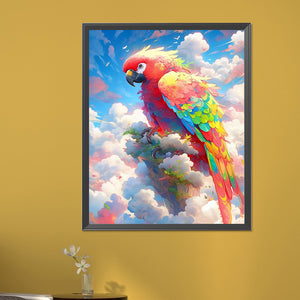 Cloud Parrot 40*50CM (canvas) Full Round AB Drill Diamond Painting