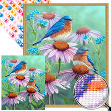 Load image into Gallery viewer, Daisy Bird 40*50CM (canvas) Full Round AB Drill Diamond Painting
