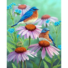 Load image into Gallery viewer, Daisy Bird 40*50CM (canvas) Full Round AB Drill Diamond Painting
