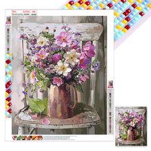 Load image into Gallery viewer, Bouquet On Chair 40*50CM (canvas) Full Square Drill Diamond Painting
