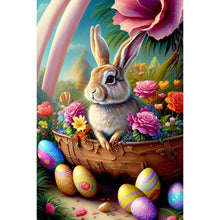 Load image into Gallery viewer, Bunny Eggs 40*60CM (canvas) Full Round AB Drill Diamond Painting
