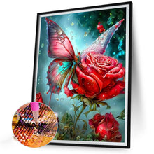 Load image into Gallery viewer, Rose 40*55CM (canvas) Full Round AB Drill Diamond Painting
