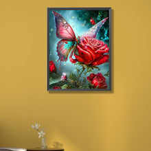 Load image into Gallery viewer, Rose 40*55CM (canvas) Full Round AB Drill Diamond Painting
