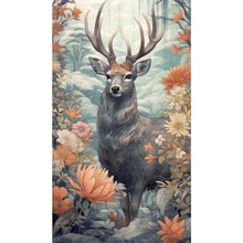 Load image into Gallery viewer, Deer 40*70CM (canvas) Full Round AB Drill Diamond Painting
