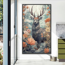 Load image into Gallery viewer, Deer 40*70CM (canvas) Full Round AB Drill Diamond Painting
