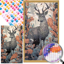 Load image into Gallery viewer, Deer 40*70CM (canvas) Full Round AB Drill Diamond Painting
