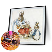 Load image into Gallery viewer, Rabbit 30*30CM (canvas) Full Round Drill Diamond Painting
