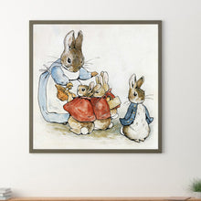 Load image into Gallery viewer, Rabbit 30*30CM (canvas) Full Round Drill Diamond Painting
