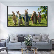 Load image into Gallery viewer, Rabbit 80*40CM (canvas) Full Round Drill Diamond Painting
