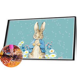 Peter Rabbit 40*30CM (canvas) Full Round Drill Diamond Painting