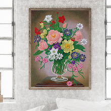 Load image into Gallery viewer, Vase Bouquet 30*40CM (canvas) Partial Special-Shaped Drill Diamond Painting
