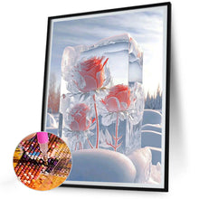 Load image into Gallery viewer, Ice Cube Rose 30*40CM (canvas) Full Round Drill Diamond Painting
