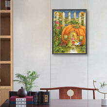 Load image into Gallery viewer, Pumpkin House 30*40CM (canvas) Full Round Drill Diamond Painting
