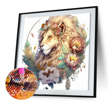 Load image into Gallery viewer, Lion Head 30*30CM (canvas) Full Round Drill Diamond Painting
