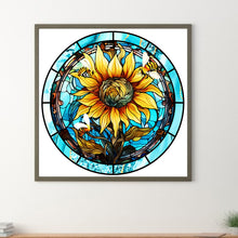 Load image into Gallery viewer, Autumn Sunflowers 30*30CM (canvas) Full Round Drill Diamond Painting
