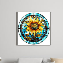 Load image into Gallery viewer, Autumn Sunflowers 30*30CM (canvas) Full Round Drill Diamond Painting
