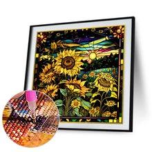 Load image into Gallery viewer, Autumn Sunflowers 50*50CM (canvas) Full Round Drill Diamond Painting
