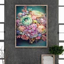 Load image into Gallery viewer, Fresh Bouquet 30*40CM (canvas) Full Round Drill Diamond Painting
