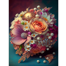 Load image into Gallery viewer, Fresh Bouquet 30*40CM (canvas) Full Round Drill Diamond Painting
