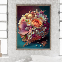 Load image into Gallery viewer, Fresh Bouquet 30*40CM (canvas) Full Round Drill Diamond Painting
